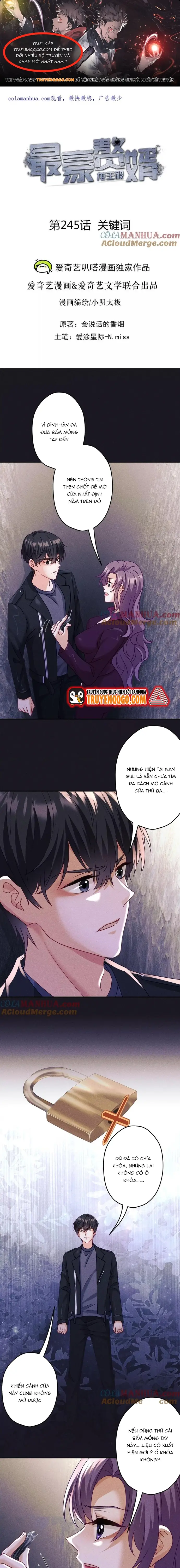 Long Vương Điện: Người Ở Rể Giàu Nhất Chapter 245 - 1