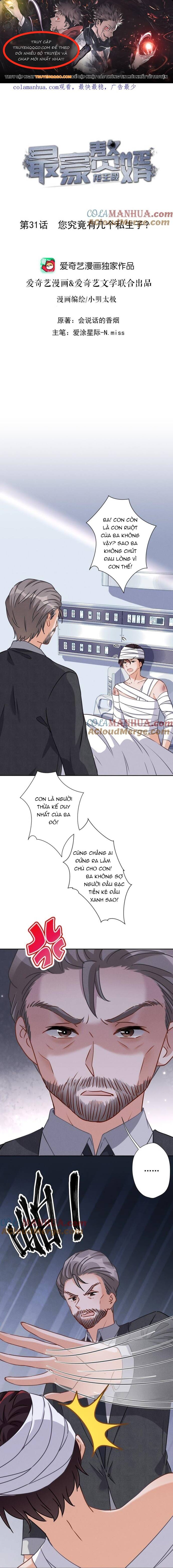 Long Vương Điện: Người Ở Rể Giàu Nhất Chapter 31 - 1