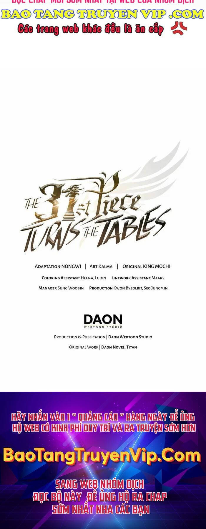 Quân Cờ Thứ 31 Lật Ngược Ván Cờ Chapter 50 - 101