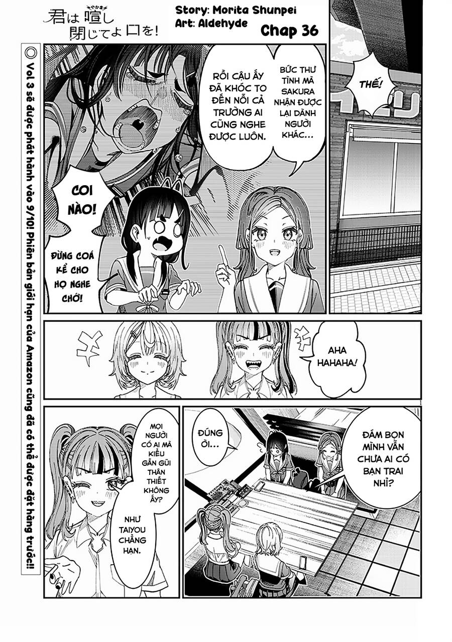 Kimi Wa Yakamashi Tojite Yo Kuchi Wo! Chapter 36 - 1