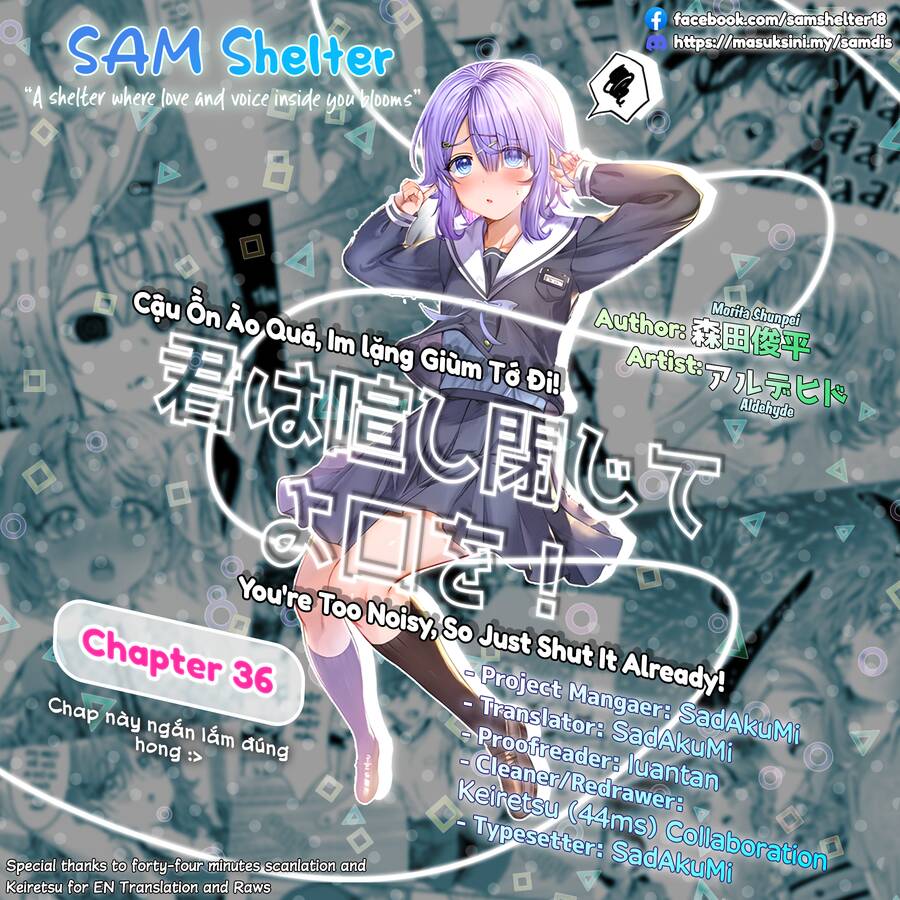 Kimi Wa Yakamashi Tojite Yo Kuchi Wo! Chapter 36 - 9