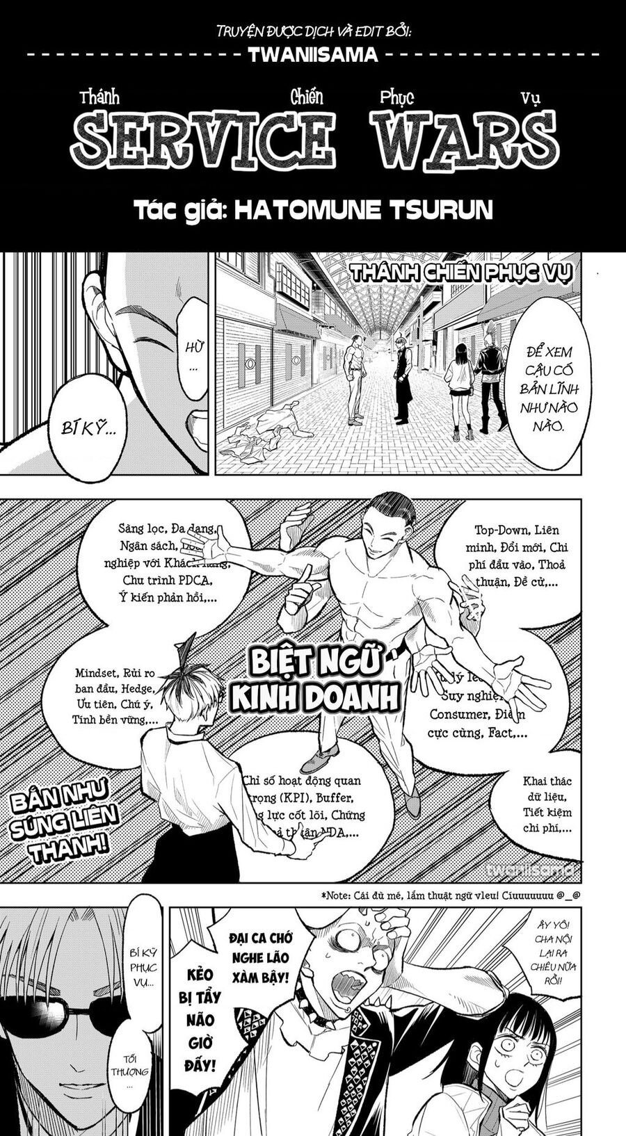 Service Wars - Thánh Chiến Phục Vụ Chapter 10 - 1