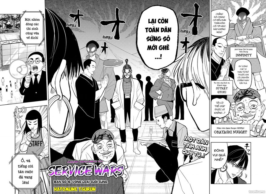 Service Wars - Thánh Chiến Phục Vụ Chapter 16 - 2
