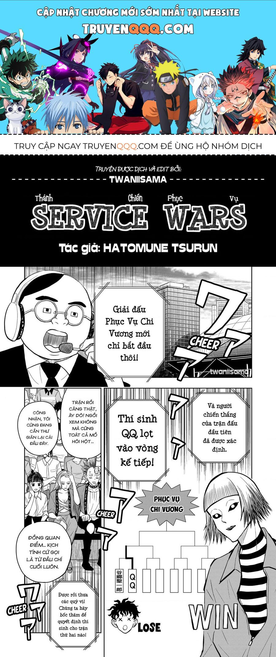 Service Wars - Thánh Chiến Phục Vụ Chapter 20 - 1