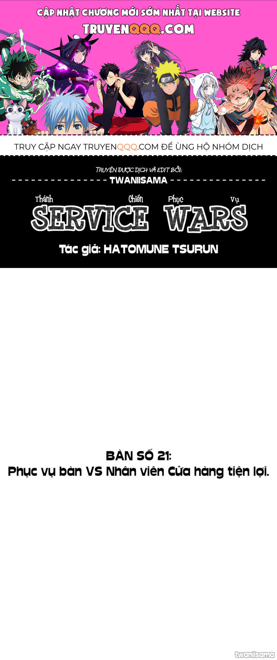 Service Wars - Thánh Chiến Phục Vụ Chapter 21 - 1