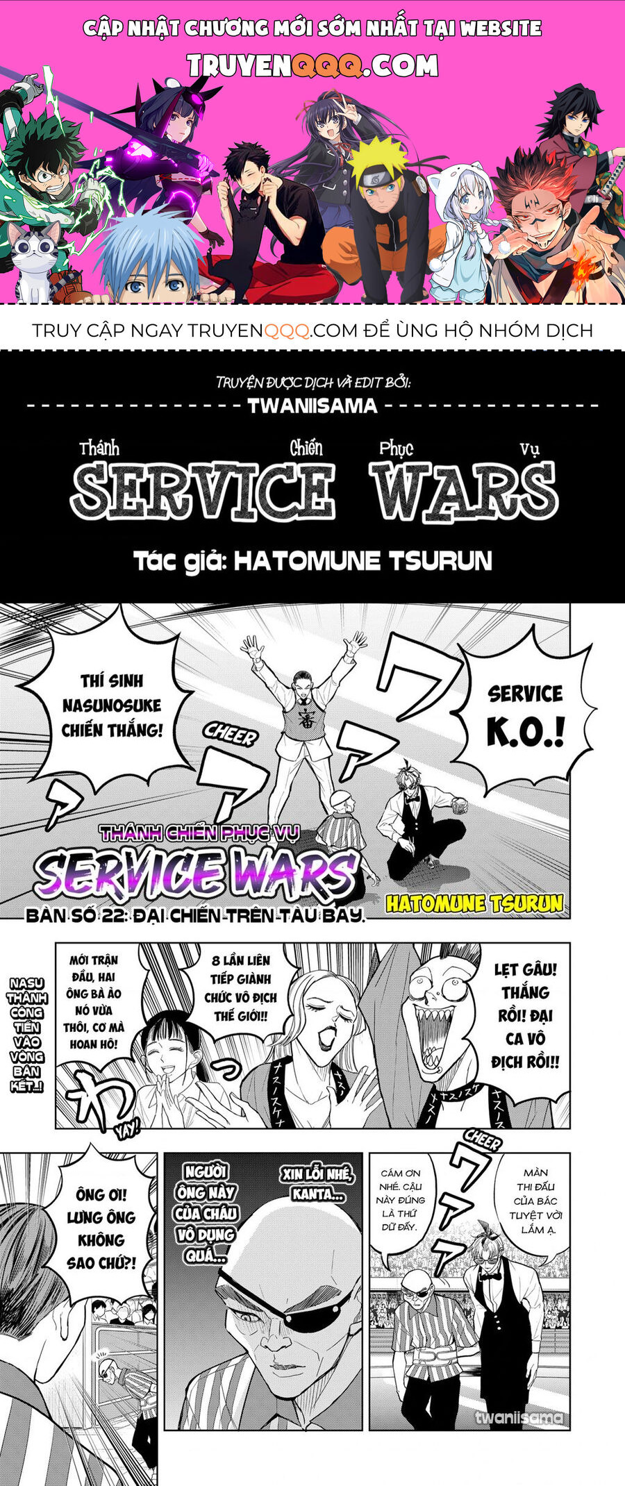 Service Wars - Thánh Chiến Phục Vụ Chapter 22 - 1