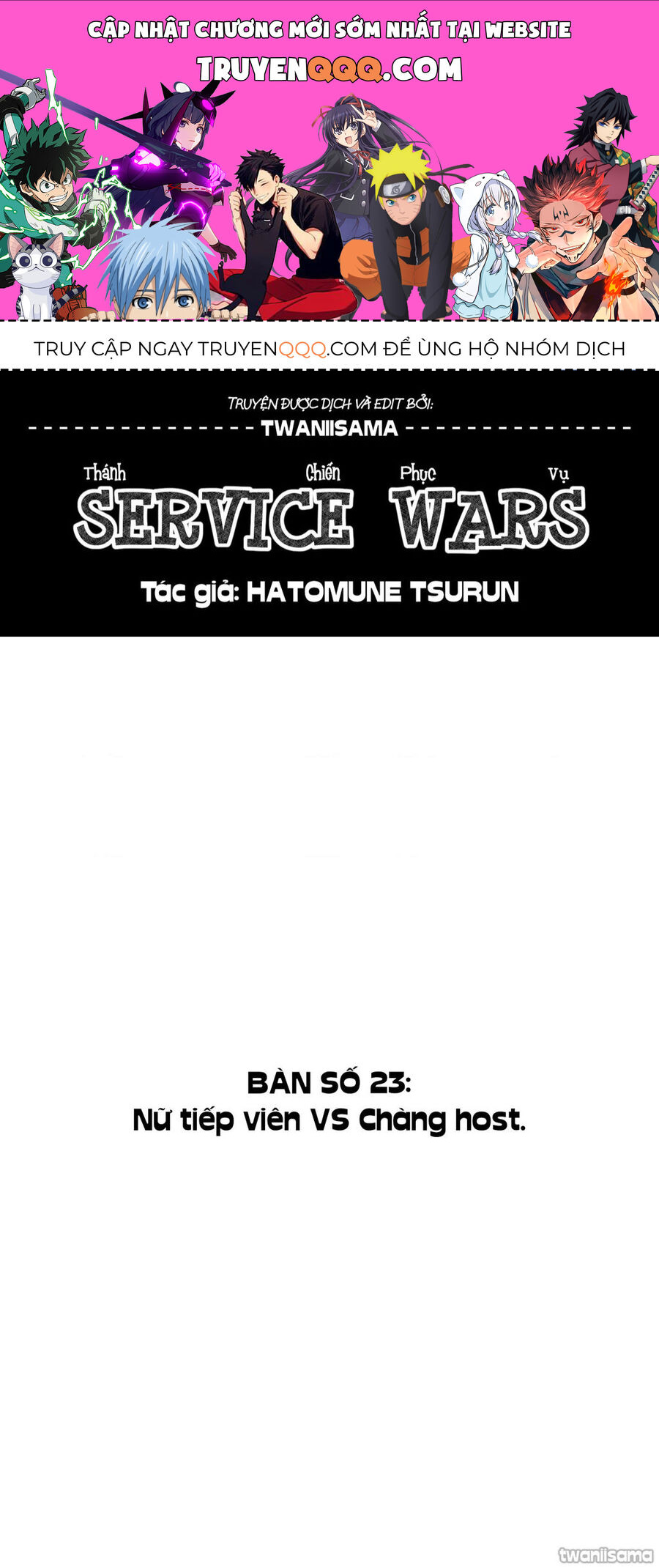 Service Wars - Thánh Chiến Phục Vụ Chapter 23 - 1