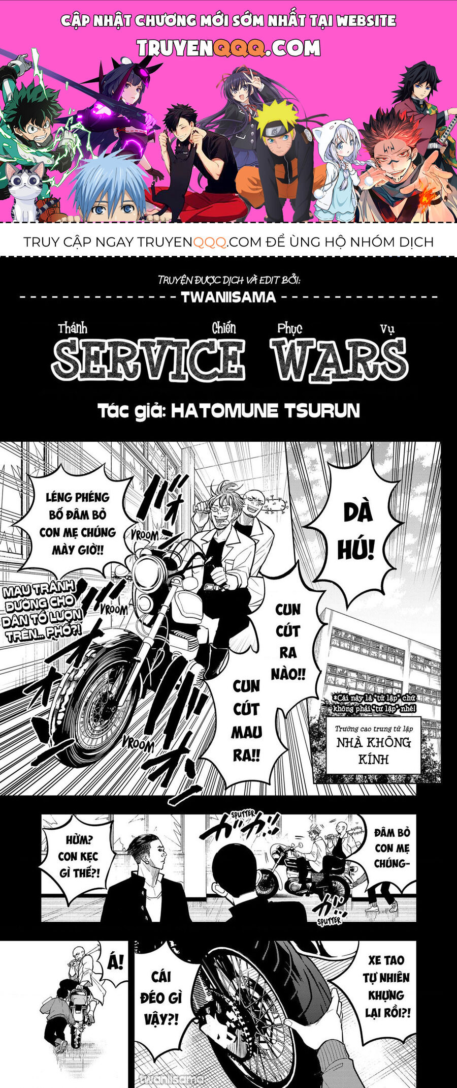 Service Wars - Thánh Chiến Phục Vụ Chapter 24 - 1
