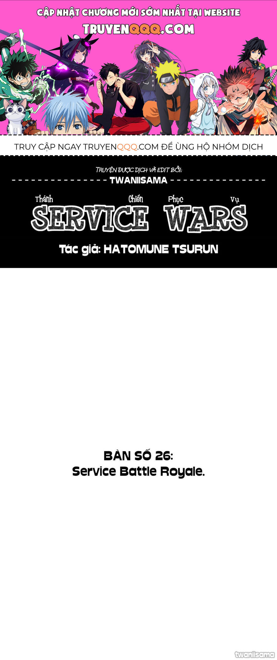Service Wars - Thánh Chiến Phục Vụ Chapter 26 - 1
