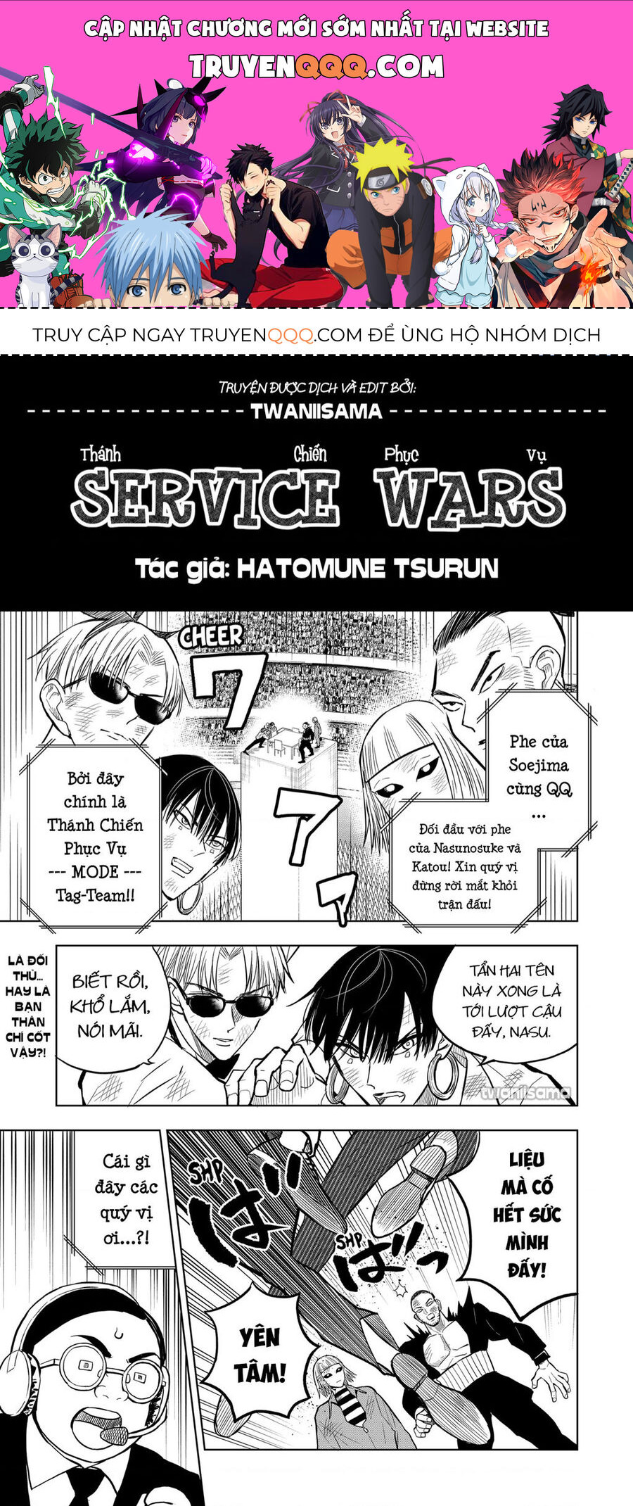 Service Wars - Thánh Chiến Phục Vụ Chapter 27 - 1