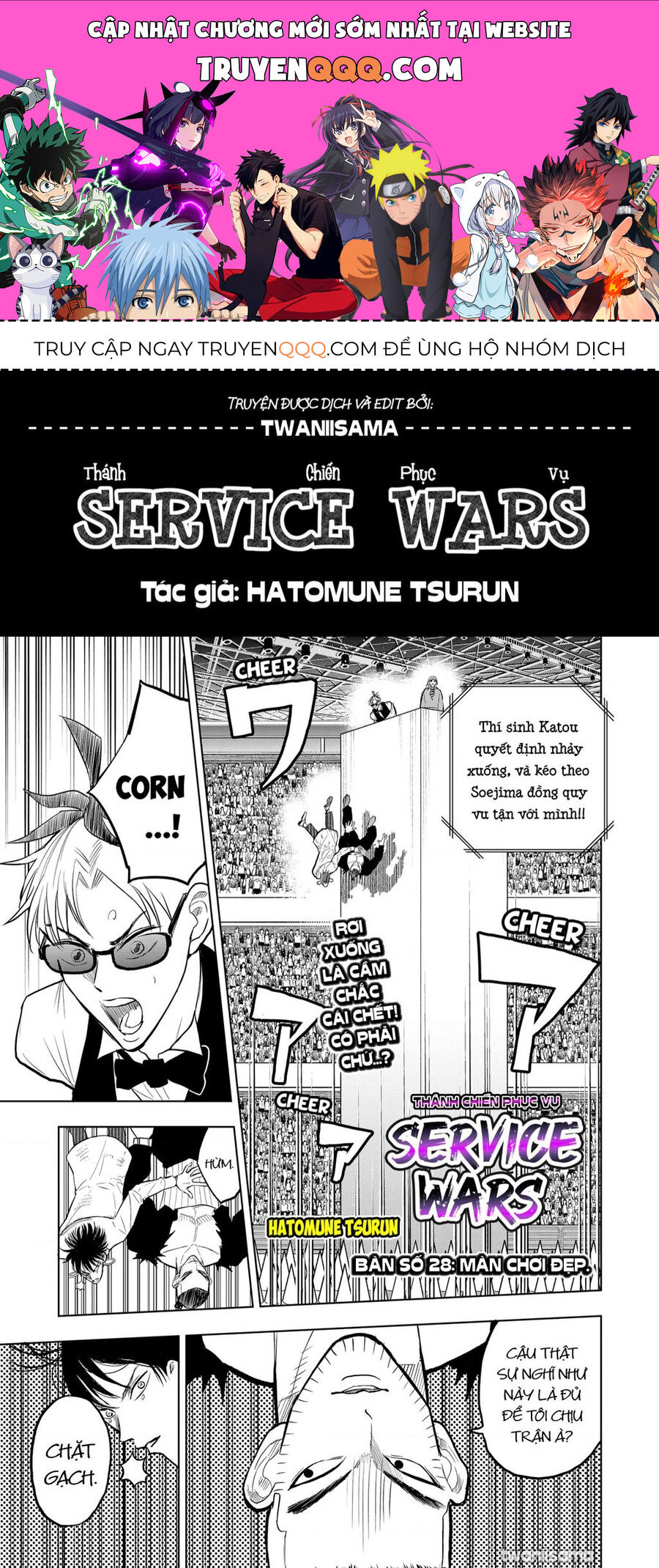 Service Wars - Thánh Chiến Phục Vụ Chapter 28 - 1