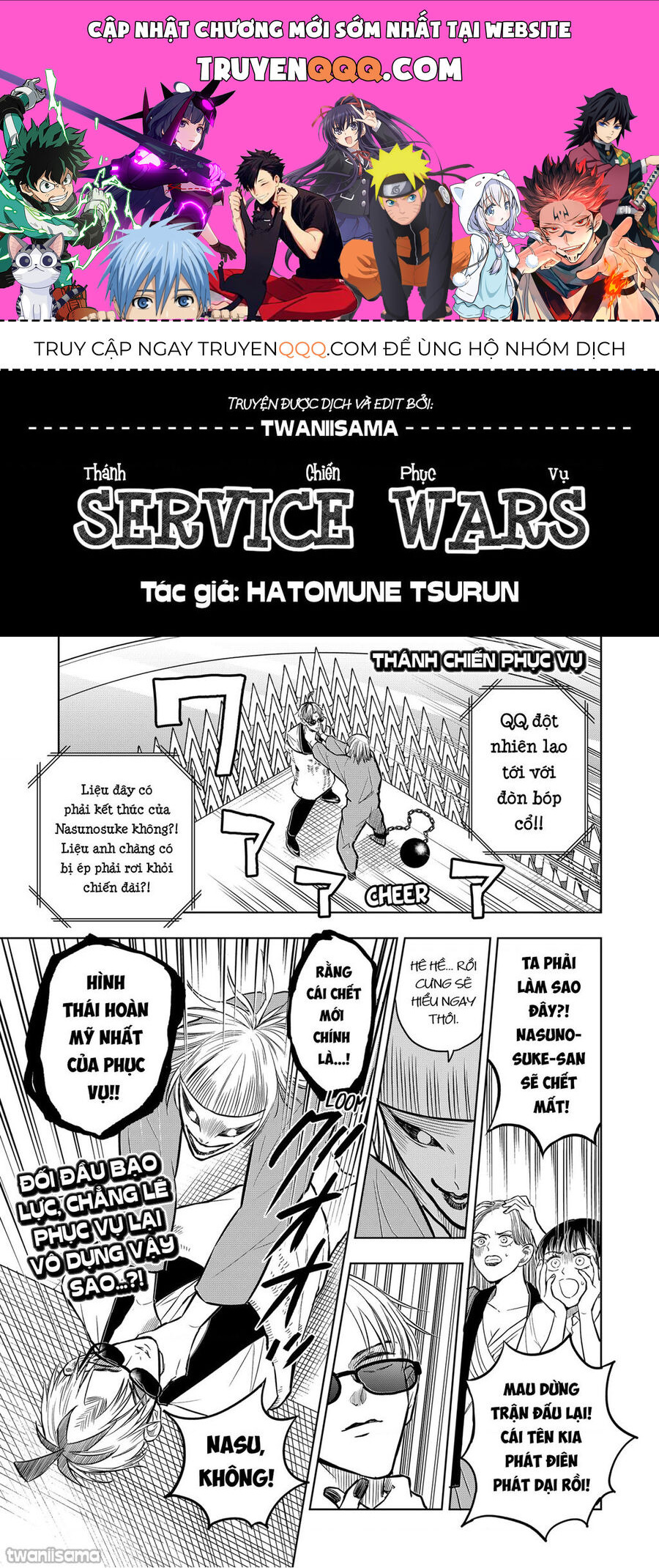 Service Wars - Thánh Chiến Phục Vụ Chapter 30 - 1