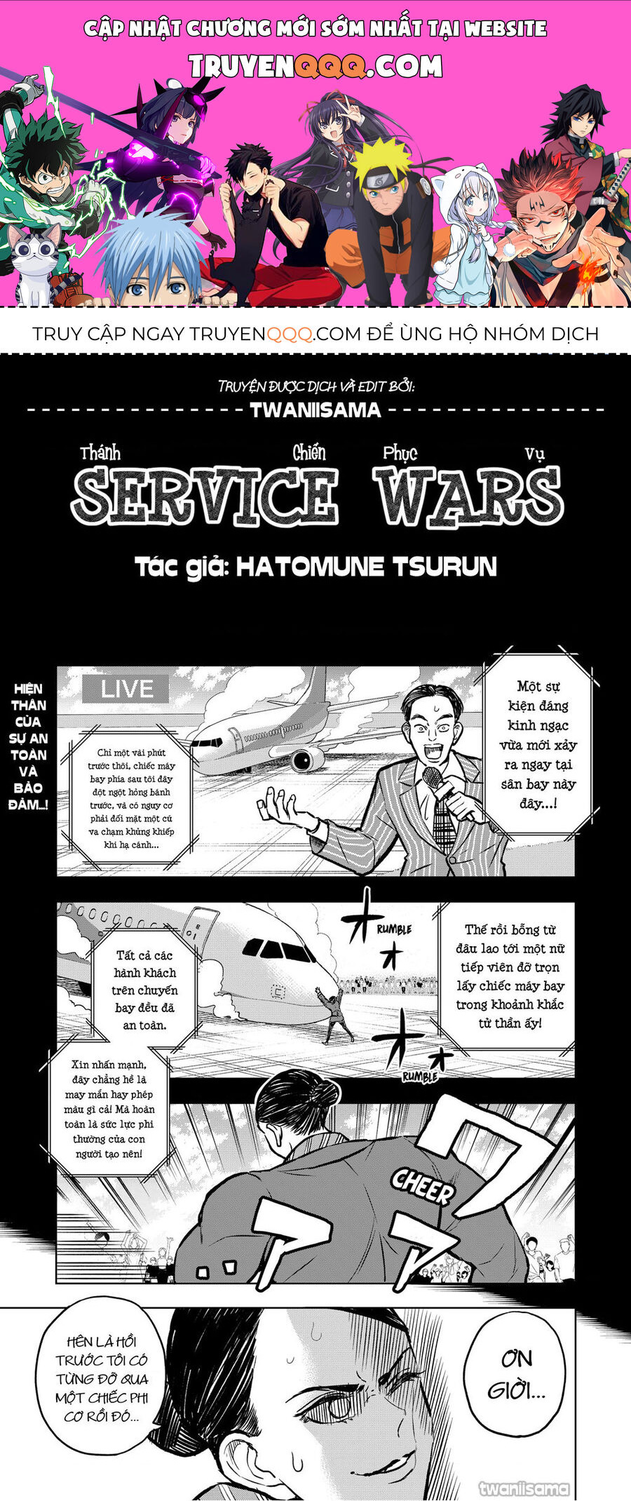 Service Wars - Thánh Chiến Phục Vụ Chapter 34 - 1
