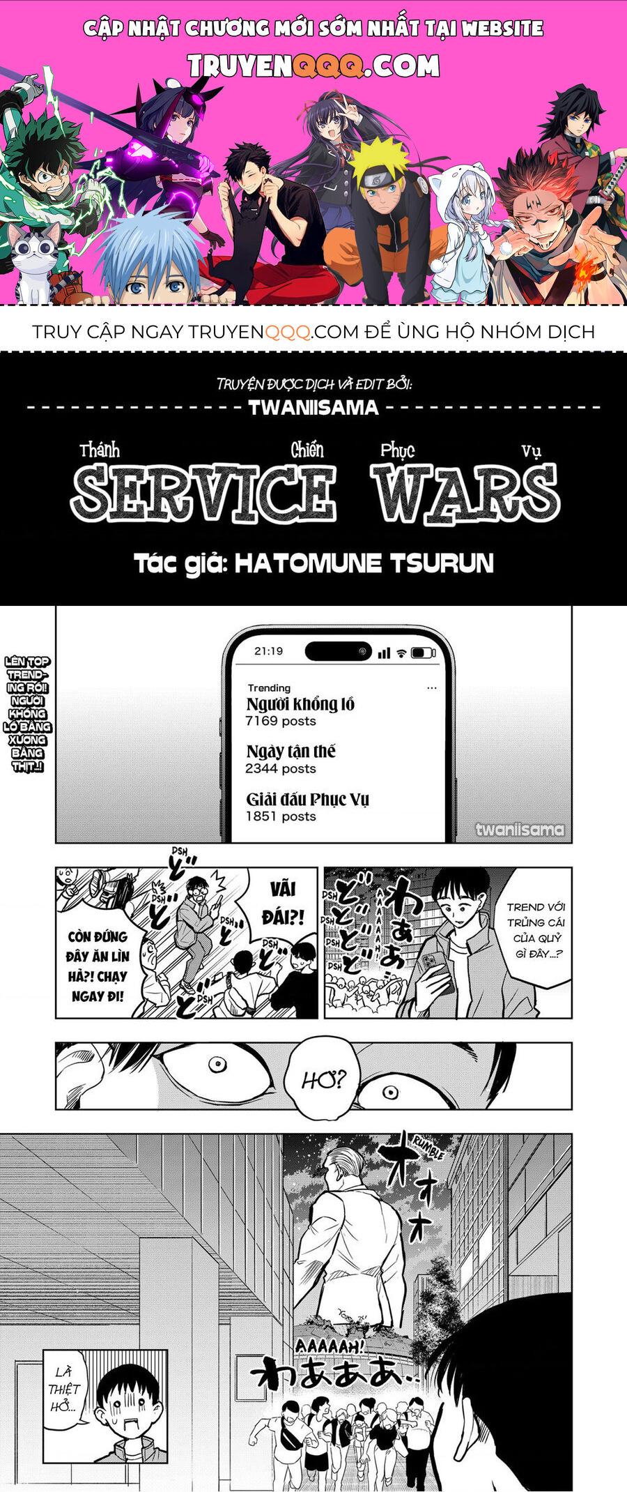 Service Wars - Thánh Chiến Phục Vụ Chapter 36 - 1