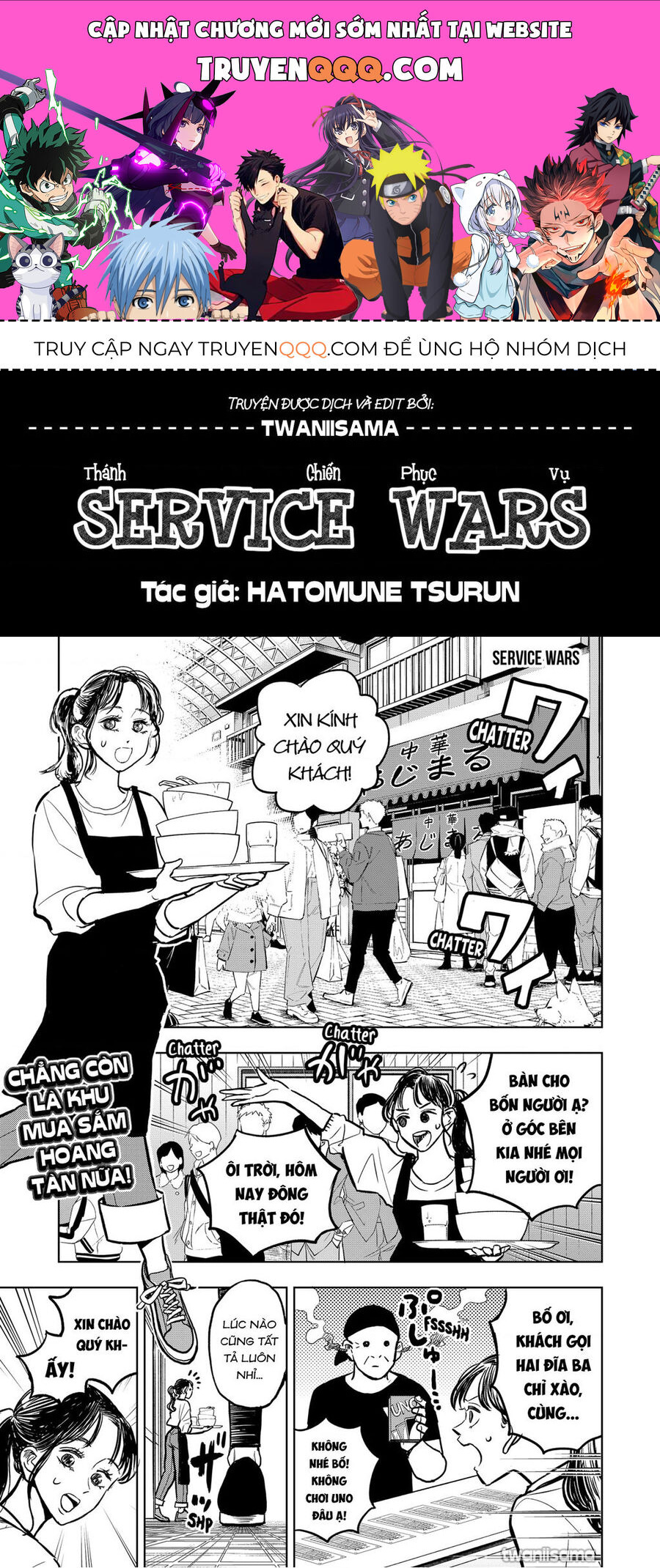 Service Wars - Thánh Chiến Phục Vụ Chapter 37 - 1