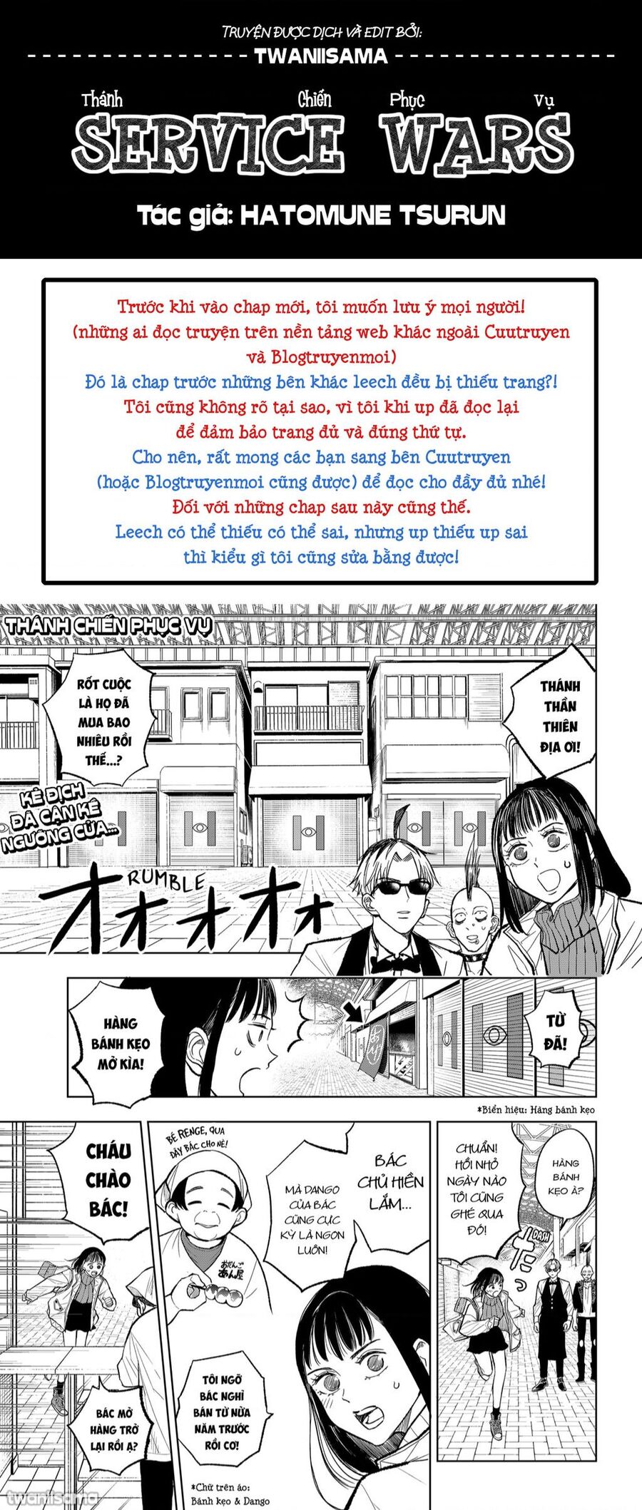 Service Wars - Thánh Chiến Phục Vụ Chapter 9 - 1