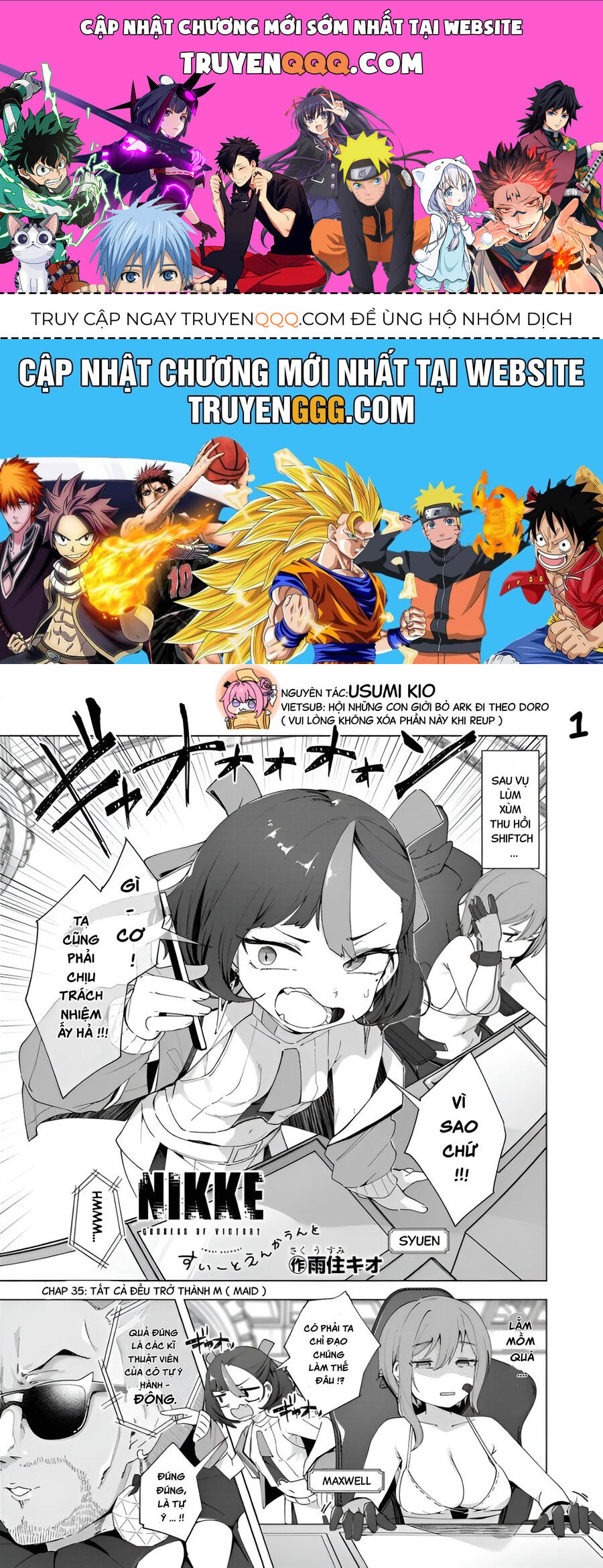 Goddess Of Victory: Nikke Official Four-Panel Comics Chapter 35 - 1