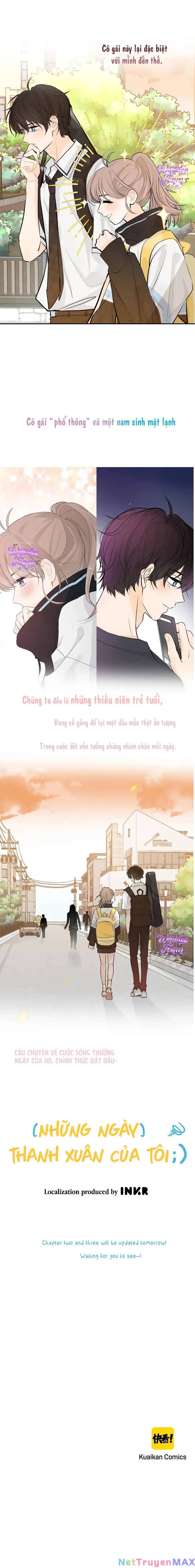 Những Ngày Thanh Xuân Của Tôi Chapter 0 - 4