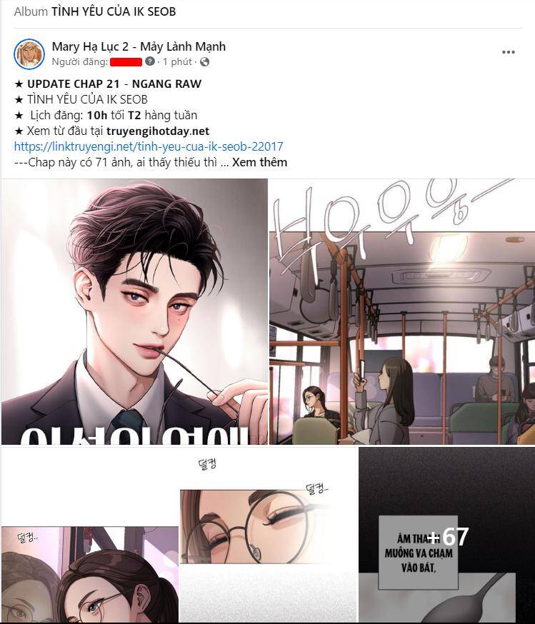 Tình Yêu Của Ik Seob Chapter 21.1 - 41