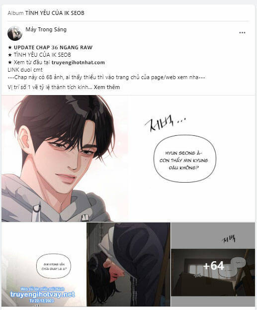 Tình Yêu Của Ik Seob Chapter 36.1 - 42