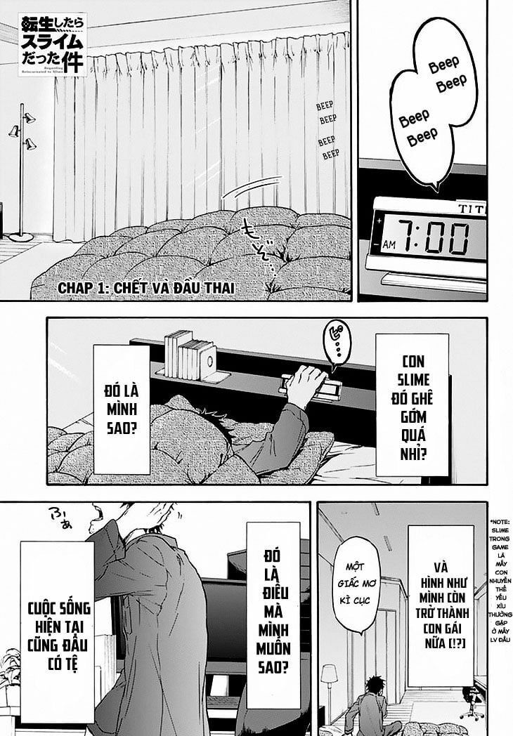 Lúc Đó, Tôi Đã Chuyển Sinh Thành Slime Chapter 1 - 5