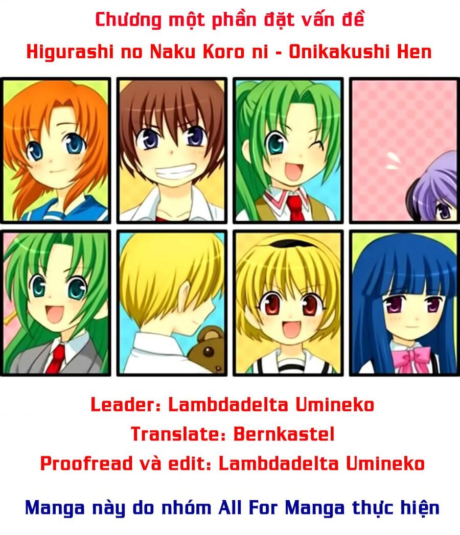 Higurashi No Naku Koro Ni - Onikakushi-Hen Chapter 2.5 - 1