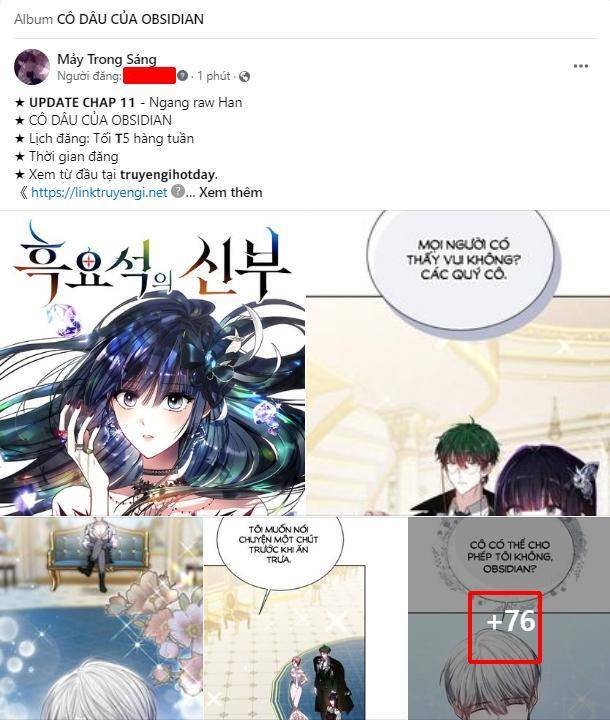 Cô Dâu Obsidian Chapter  11.2 - 44