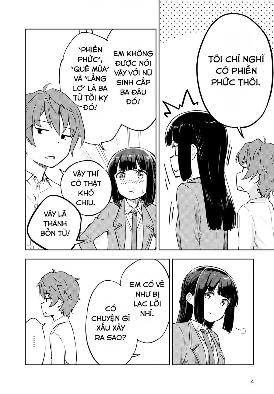 Seishun Buta Yarou Wa Yumemiru Shoujo No Yume Wo Minai Chapter 4 - 5