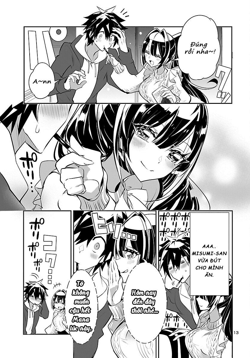 Misumi-San Không Thể Nhìn Thấu! Chapter 14 - 13