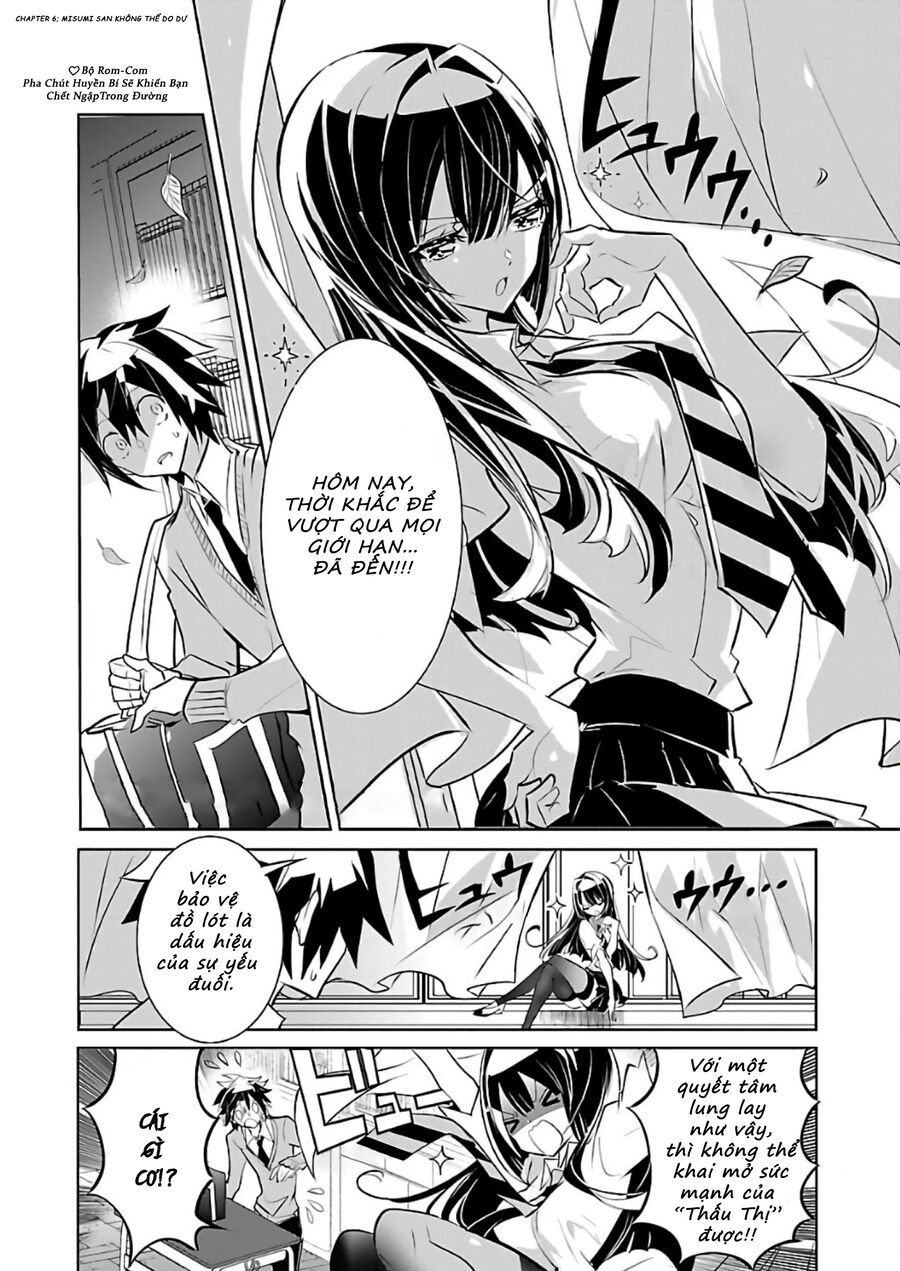 Misumi-San Không Thể Nhìn Thấu! Chapter 6 - 2