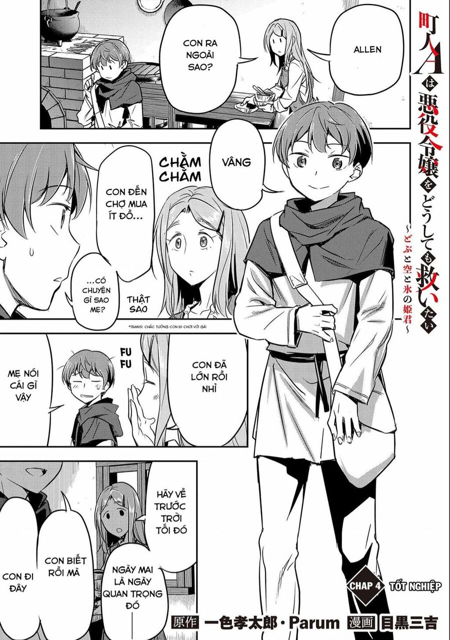 Chounin A Wa Akuyaku Reijou Wo Doushite Mo Sukuitai Chapter 4 - 1
