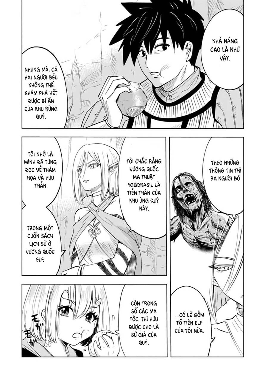 Makyo Seikatsu ~ Gakeppuchi Boken Sha Ga Hiki Komoru Ni Ha Hirosugiru Chapter 13.1 - 14