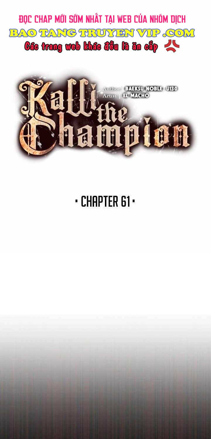 Nhà Vô Địch Kalli Chapter 61 - 1