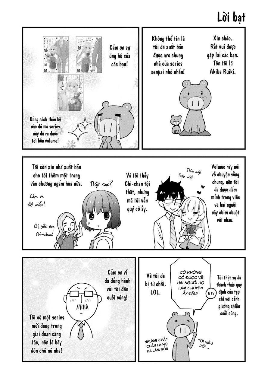 Sống Chung Với Senpai Kiêm Bạn Gái Nhỏ Nhắn Của Tôi Chapter  10.5 - 12