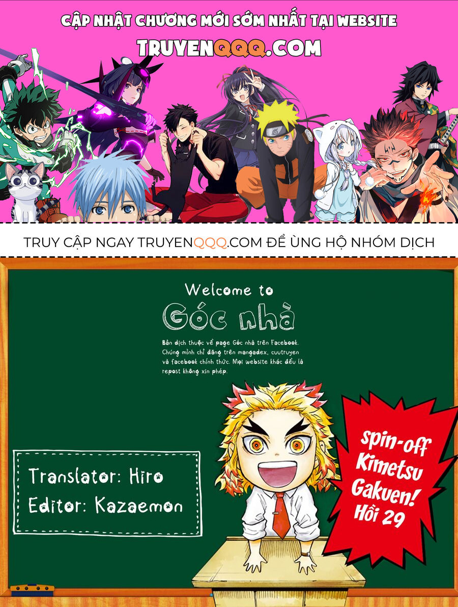 Spin-Off Học Viện Kimetsu! Chapter 29 - 1