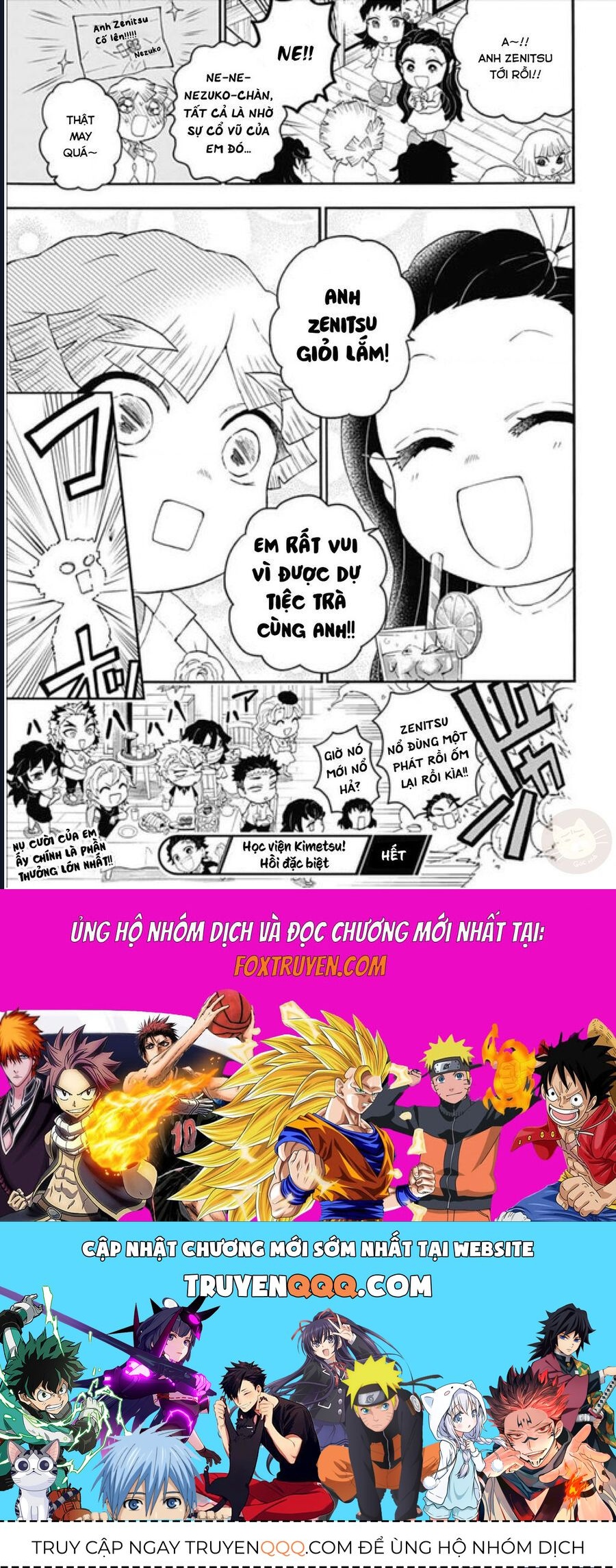 Spin-Off Học Viện Kimetsu! Chapter 31 - 33