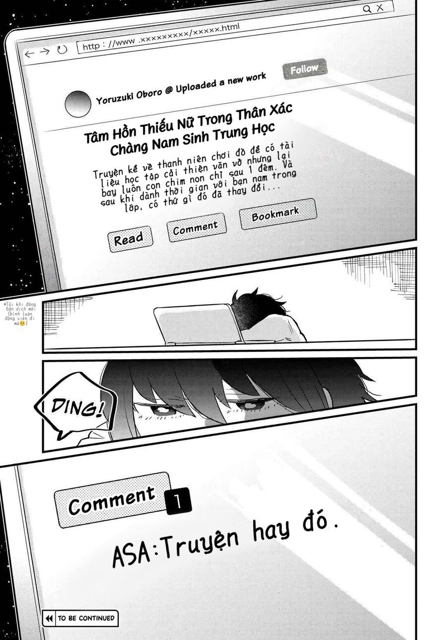 Tâm Hồn Thiếu Nữ Trong Thân Xác Chàng Nam Sinh Trung Học Chapter 11 - 12