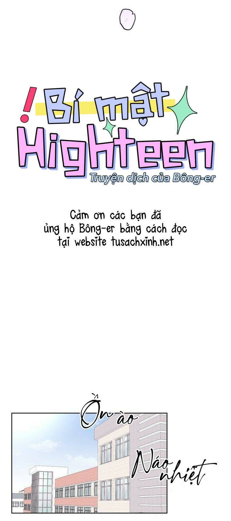 Bí Mật Highteen Chapter 1 - 36