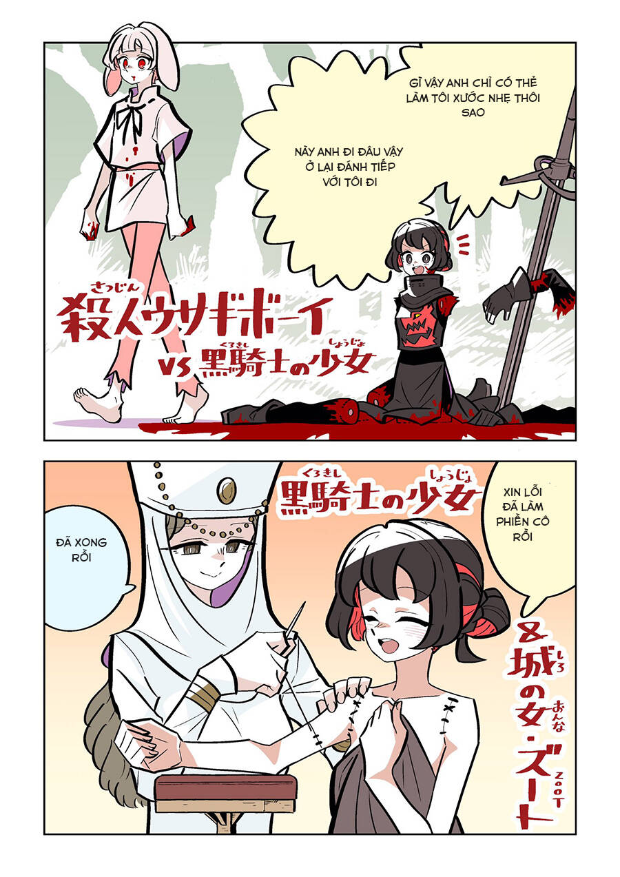 Chàng Thỏ Sát Nhân Và Cô Gái Hắc Hiệp Sĩ Chapter  1 - 2