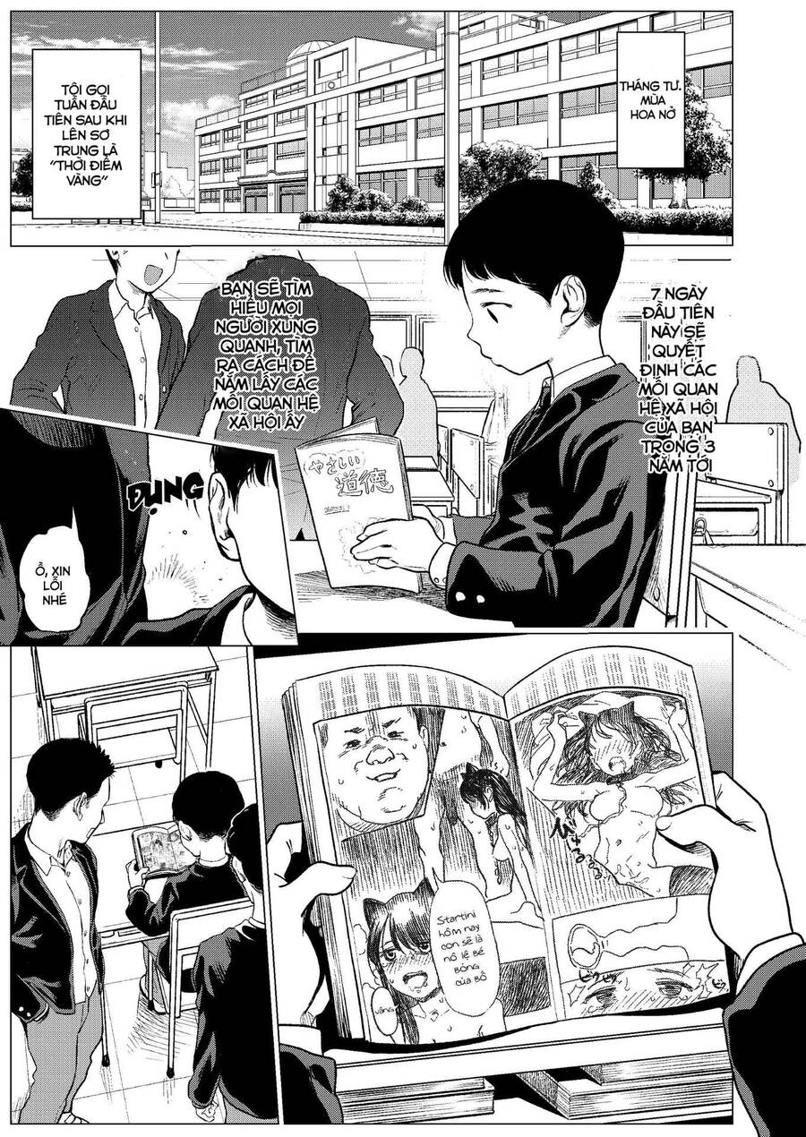Bé Sơ Trung Sasha Và Thằng Bạn Otaku Cùng Lớp Chapter 1 - 1