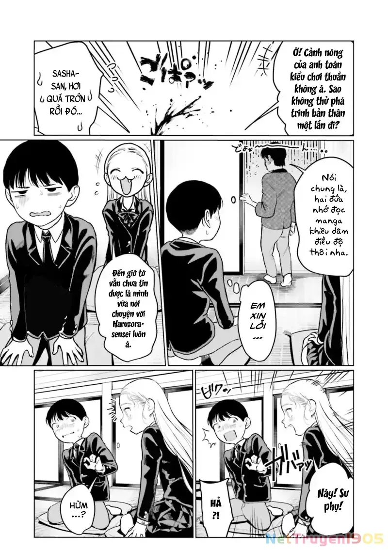 Bé Sơ Trung Sasha Và Thằng Bạn Otaku Cùng Lớp Chapter 22.8 - 3