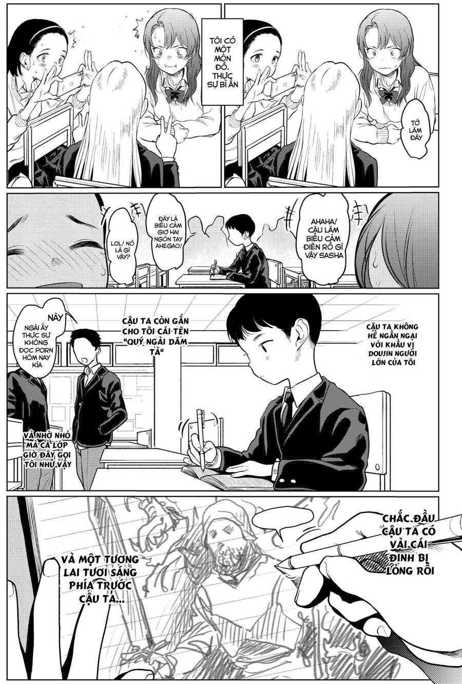 Bé Sơ Trung Sasha Và Thằng Bạn Otaku Cùng Lớp Chapter 3 - 1