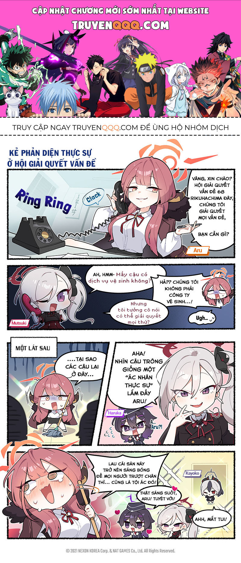 Blue Archive! (Global) Chapter 2 - 1
