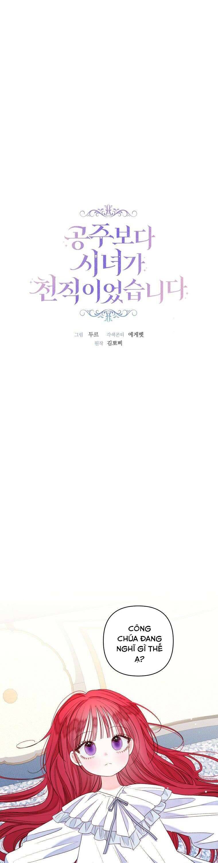 Trở Thành Hầu Nữ Còn Quan Trọng Hơn Là Làm Công Chúa Chapter 21 - 2