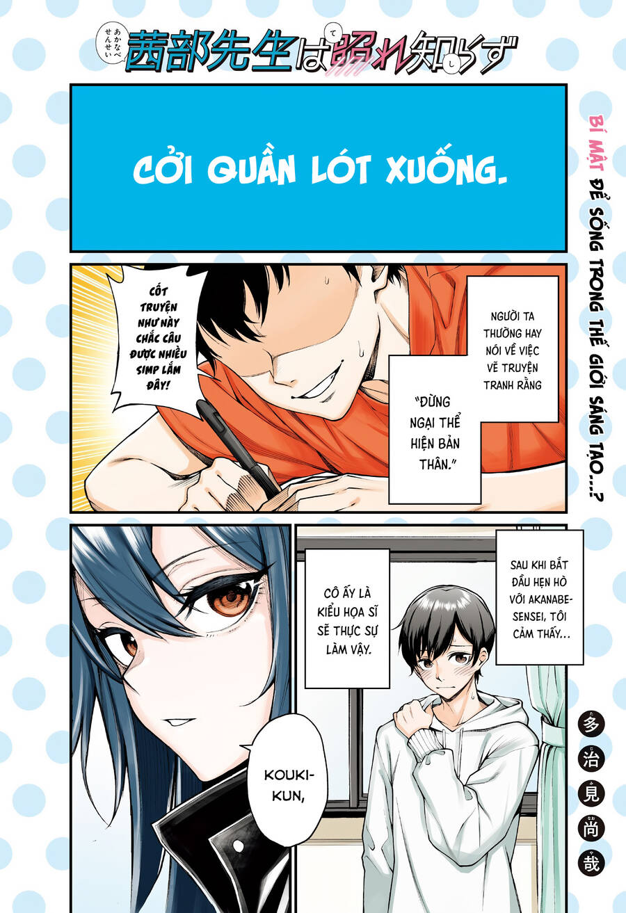 Akanabe-Sensei Chẳng Biết Xấu Hổ Là Gì Chapter 1 - 2