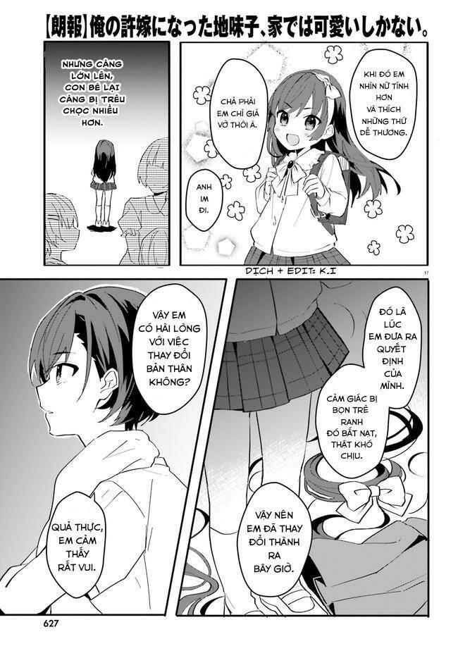 Vị Hôn Thê Với Vẻ Ngoài Giản Dị Chỉ Âm Thầm Ngọt Ngào Với Tôi Khi Ở Nhà Chapter 8 - 18