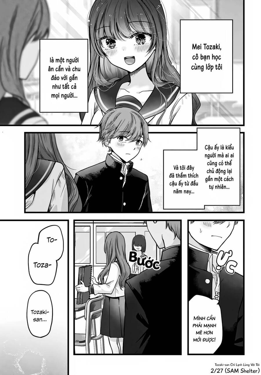 Tozaki-San Chỉ Lạnh Lùng Với Tôi Chapter 1 - 2