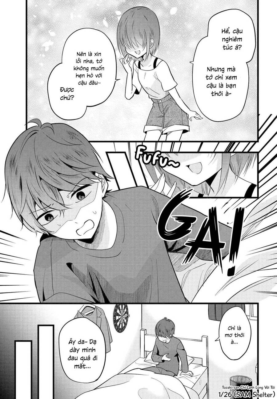 Tozaki-San Chỉ Lạnh Lùng Với Tôi Chapter 4 - 1