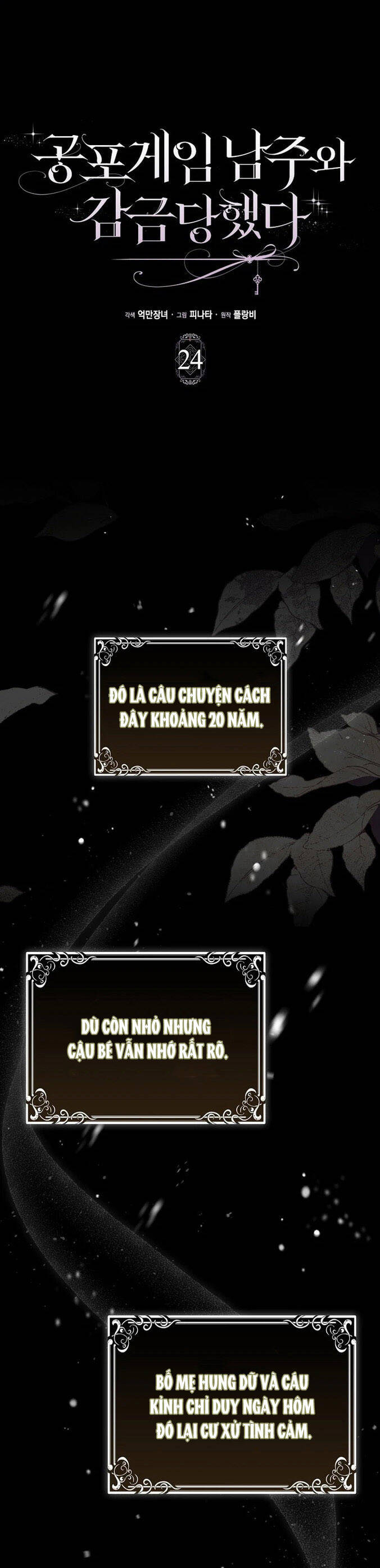 Bị Giam Cầm Với Nam Chính Trong Trò Chơi Kinh Dị Chapter 24 - 1