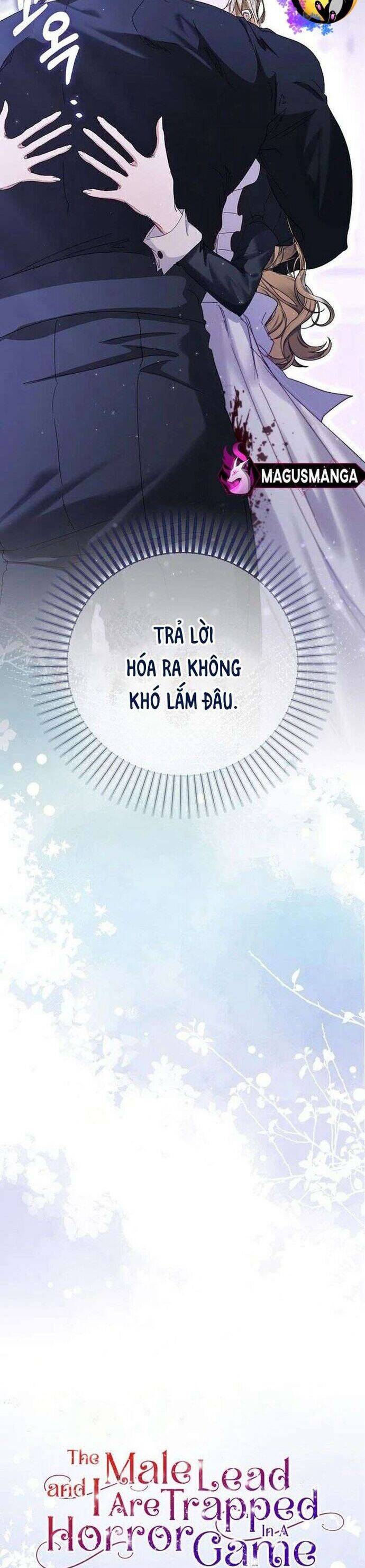 Bị Giam Cầm Với Nam Chính Trong Trò Chơi Kinh Dị Chapter 38 - 20